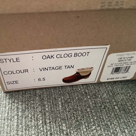Free People Oak Genuine Shearling Clog Boot (Women) 6.5M - Picture 5 of 13